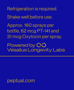 PT-141 10mg/Oxytocin 5mg 15mL Nasal Spray