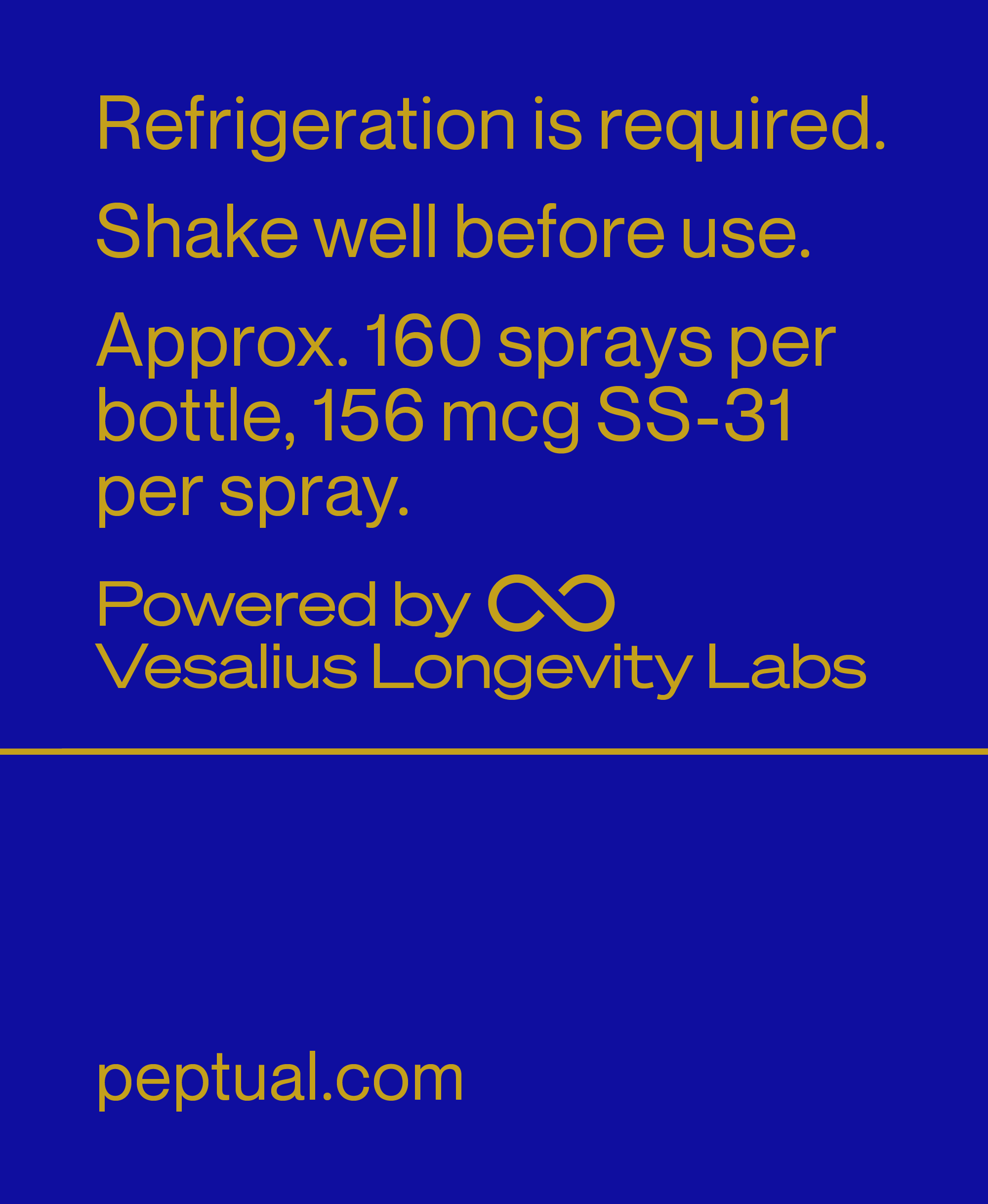 SS-31 25mg Nasal 15mL Nasal Spray Rx