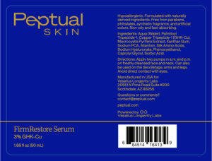 FirmRestore- 3% GHK-Cu Serum